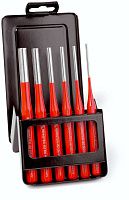 Набор выколоток в кейсе 3-10 мм Rennsteig Exklusiv RE-4255306, красные 6 предметов